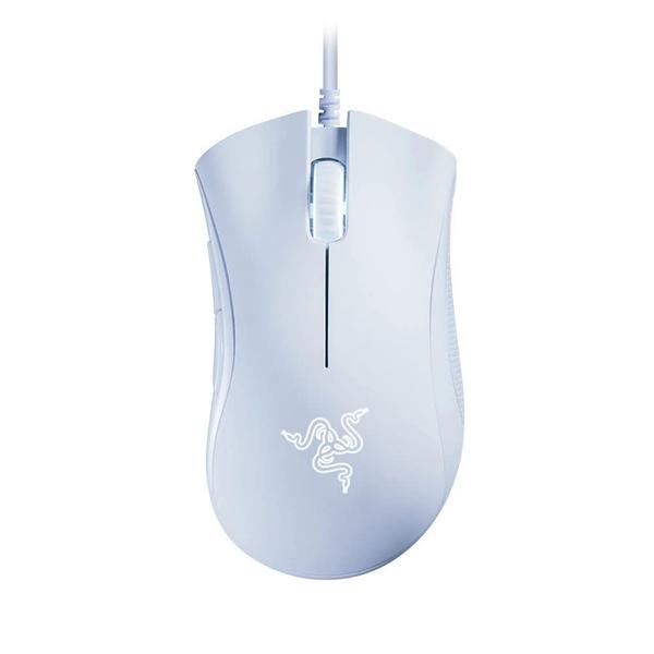 Mouse para jogos Razer DeathAdder Essential 6400 DPI branco Imagem de Mouse para jogos Razer DeathAdder Essential 6400 DPI branco