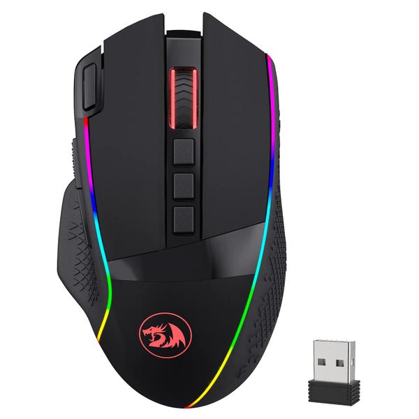 Imagem de Mouse para jogos sem fio Redragon M991 19000 DPI com RGB