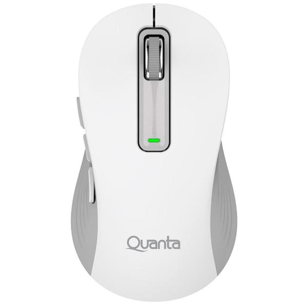 Imagem de Mouse Quanta Click Go QTMOI40 - Sem Fio - 1600DPI - Branco