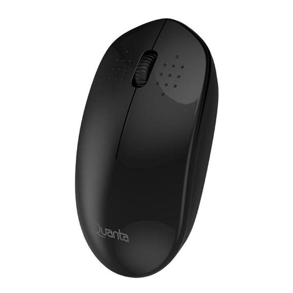 Imagem de Mouse Quanta QTMSS10 - Sem Fio - 1600 Dpi - Silencioso - Preto