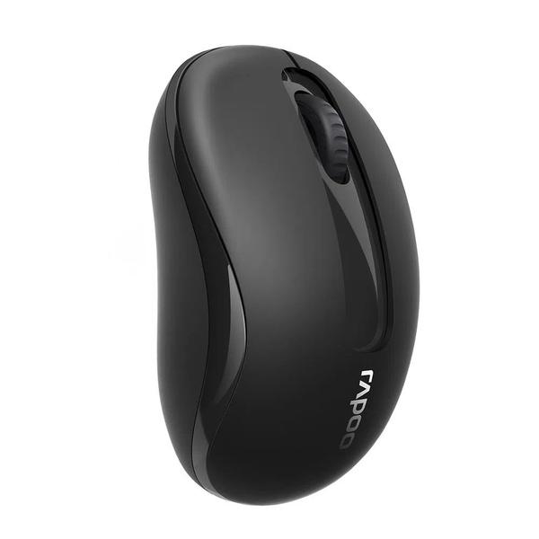 Imagem de Mouse Rapoo 2.4 ghz Black s/ Fio Pilha Inclusa M10 - RA007