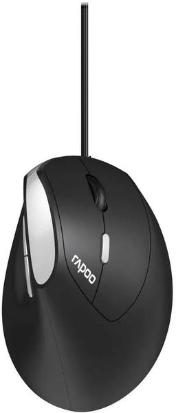 Imagem de Mouse Rapoo EV200 Silent - Black (com Fio)