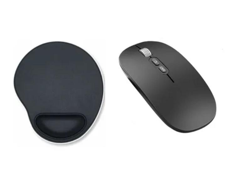 Imagem de Mouse Recarregável + Mouse Pad Para Notebook Samsung Book I5