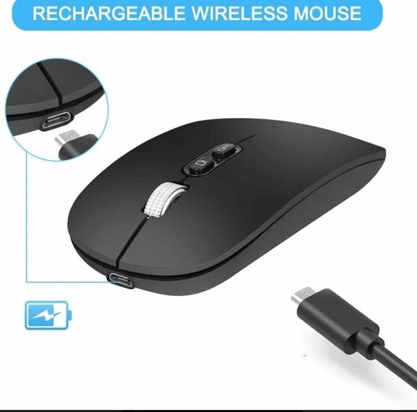 Imagem de Mouse Recarregável Para Notebook Lenovo V14