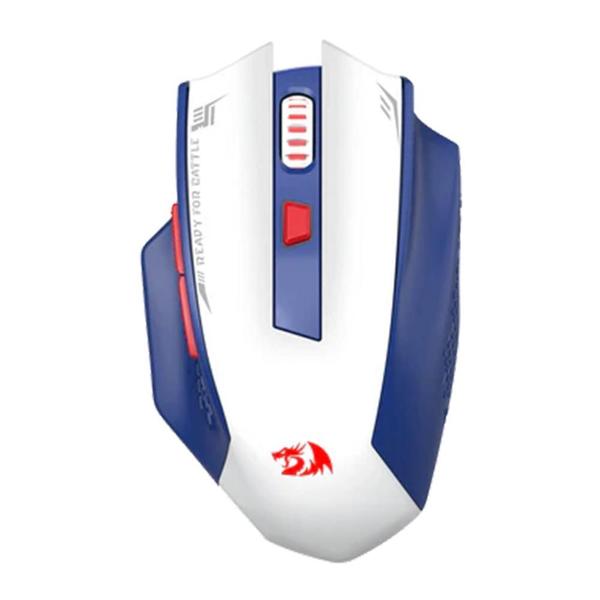 Imagem de Mouse Redragon M994WBR Woki Wireless White/Blue