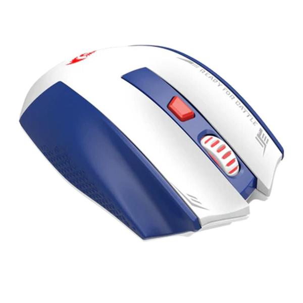 Imagem de Mouse Redragon M994WBR Woki Wireless White/Blue