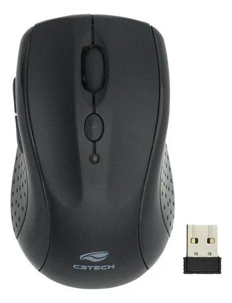 Imagem de Mouse S/Fio Bt+Rc/Nano M-Bt12Bk C3T