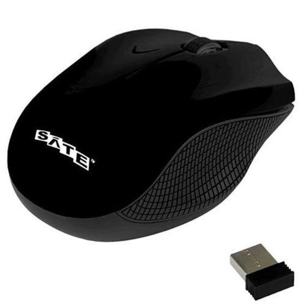 Imagem de Mouse Sate A-69G 2.4GHZ Wireless Preto