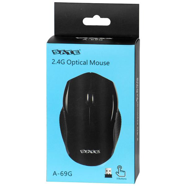 Imagem de Mouse Satellite A69G - Sem Fio - 1200DPI - Preto