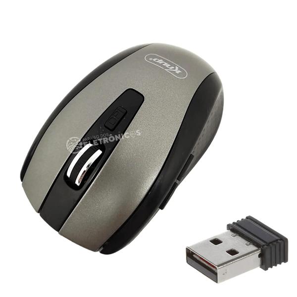 Imagem de Mouse Sem Fio 10 Metros USB Óptico Com 6 Botões 1600 DPI Para PC Notebook KPMU403