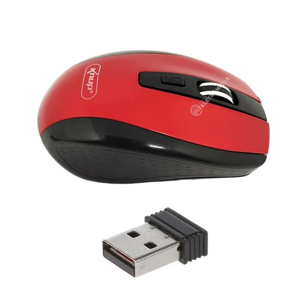 Imagem de Mouse Sem Fio 10 Metros USB Óptico Com 6 Botões 1600 DPI Para PC Notebook KPMU403