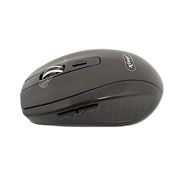 Imagem de Mouse Sem Fio 10m Alcance Usb Óptico Com 6 Botões Rápido KPMU403