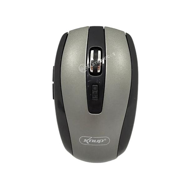 Imagem de Mouse Sem Fio 10m Alcance Usb Óptico Com 6 Botões Rápido KPMU403