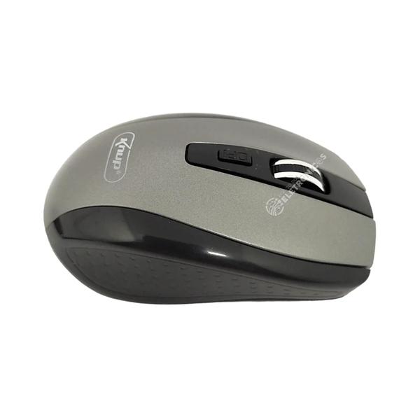 Imagem de Mouse Sem Fio 10m Alcance Usb Óptico Com 6 Botões Rápido KPMU403