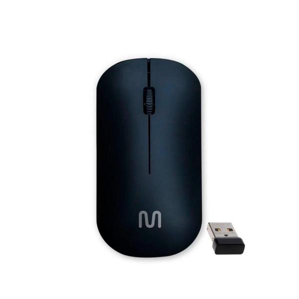 Imagem de Mouse Sem Fio 1200dpi Slim Box Preto MO307 Multilaser