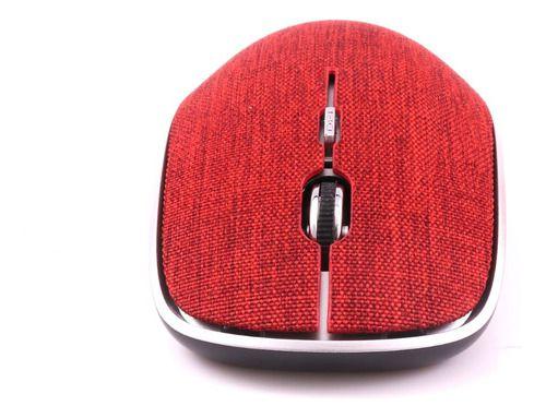 Imagem de Mouse Sem Fio 1600 Dpi Ms600 Vermelho Ergonômico + Mousepad