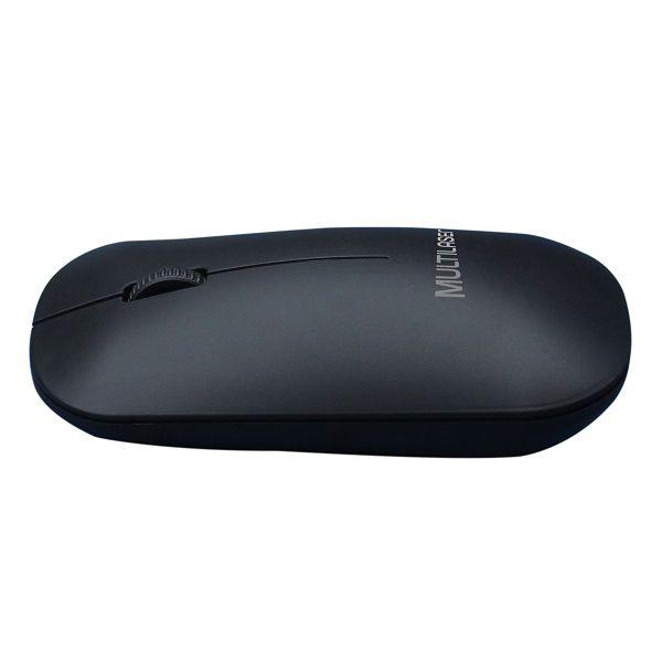 Imagem de Mouse sem Fio 2.4 GHZ 1200 DPI Preto USB Power Save BOX MO307