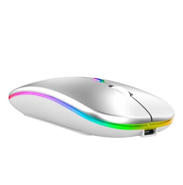 Imagem de Mouse sem fio 2.4 GHZ Bluetooth com LED 