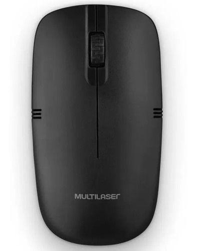 Imagem de Mouse Sem Fio 2.4ghz 1200dpi Alcance 6mts Mo285 Multilaser Cor:Branco MO286