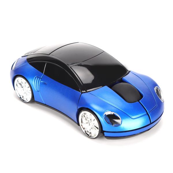 Imagem de Mouse sem fio ASHATA Cute Car 1600DPI para PC, laptop e tablet