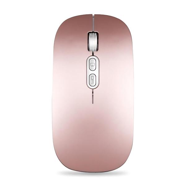 Imagem de Mouse Sem Fio Bluetooth Recarregavel Compatível Com Macbook Air Pro