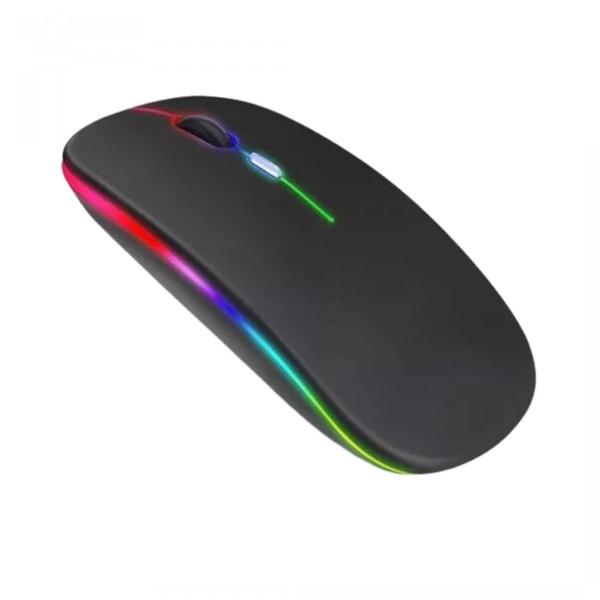 Imagem de Mouse Sem Fio Bluetooth RGB 1600 dpi Exbom 3482