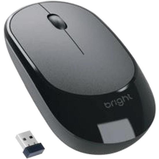 Imagem de Mouse Sem Fio Bright MS002 Preto