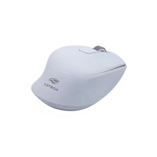 Imagem de Mouse Sem Fio C3Tech M-BT200WH Dual Mode Branco F002