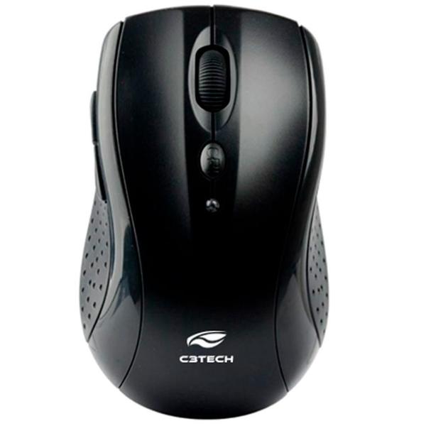 Imagem de Mouse sem Fio C3Tech M-W012BK V2 - 2.4GHz - 1600dpi