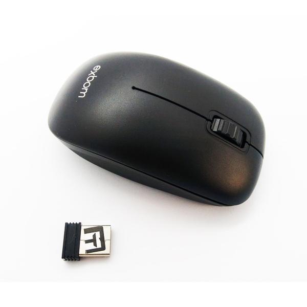 Imagem de Mouse Sem Fio Com Pilha Alcance de 10 Metros MSS22 Preto