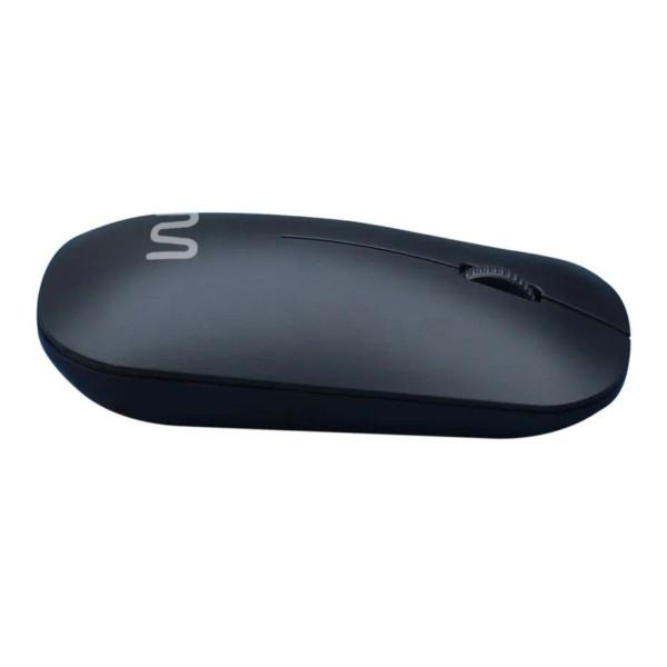 Imagem de Mouse sem Fio Design Slim 1200 Dpi 3 Botões Ms100 USB Multi Mo307