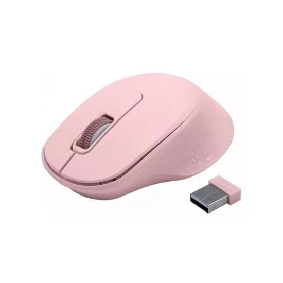 Imagem de Mouse Sem Fio Dual Mode M-Bt200Pk Rose C3Tech Homologação: 153032012961