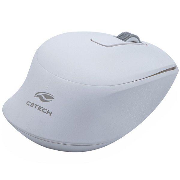 Imagem de Mouse sem Fio Dual Mode M-BT200WH Branco C3 TECH