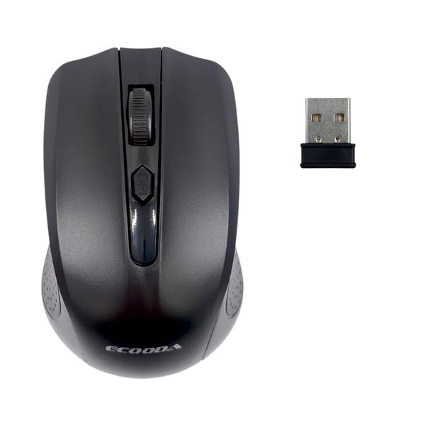 Imagem de Mouse Sem Fio Ecooda Com Pilha MS8012