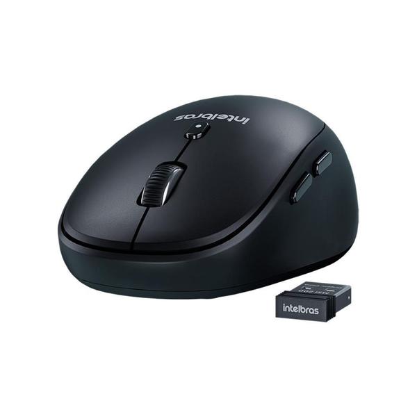 Imagem de Mouse Sem Fio Intelbras MSI 200, 2.4Hz, 6 Botões, Preto - 4290024