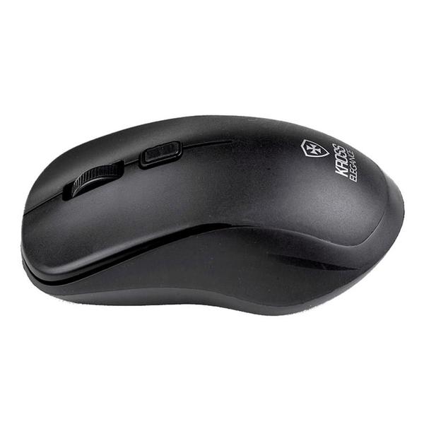 Imagem de Mouse Sem Fio Kross Elegance, 1.600Dpi - KE-M208 DC 1.5V Preto