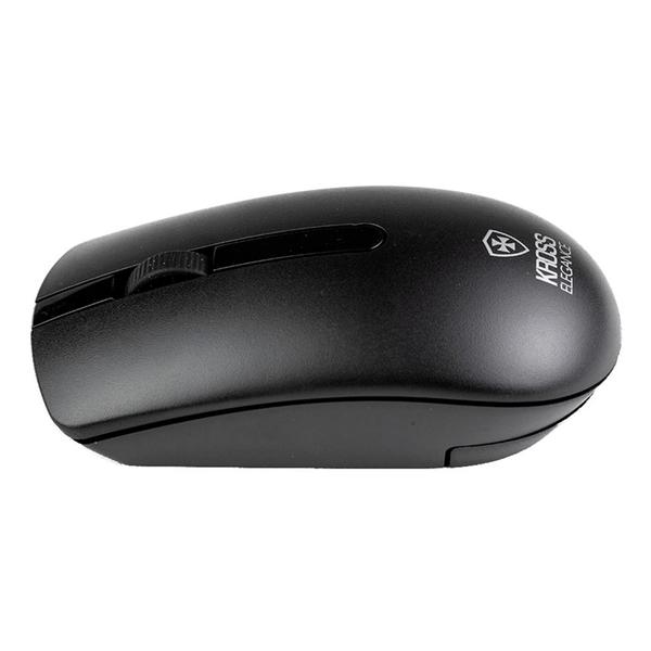 Imagem de Mouse Sem Fio Kross Recarregável Usb 1.600 Dpi Preto Ke-m305