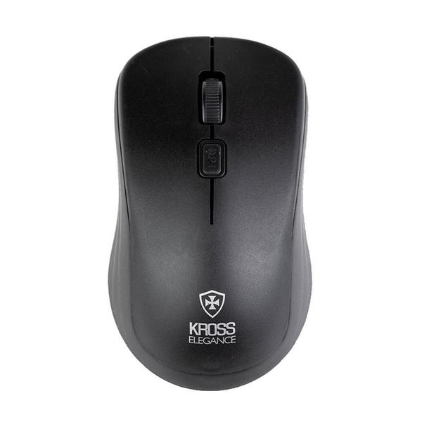 Imagem de Mouse Sem Fio Kross, USB, 1.600Dpi, Preto - KE-M208 - Kross Elegance