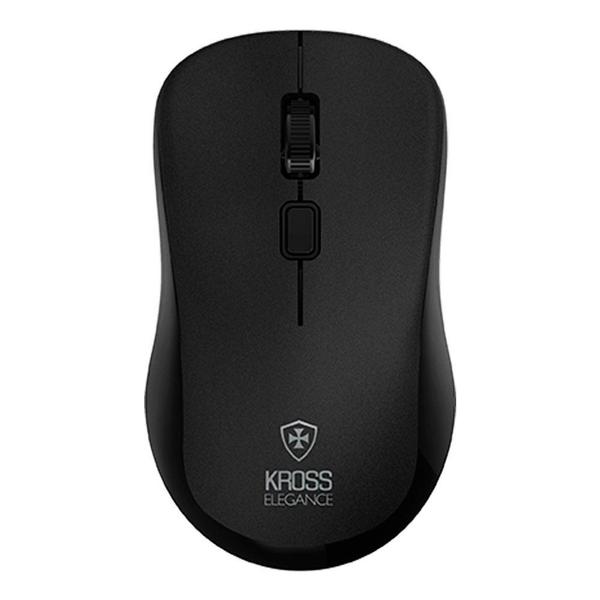 Imagem de Mouse Sem Fio Kross, USB, 1.600Dpi, Preto - KE-M208 - Kross Elegance