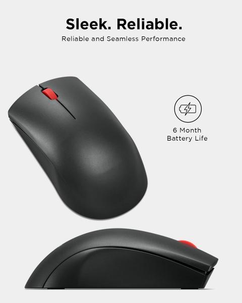 Imagem de Mouse sem fio Lenovo WL150 2.4G Nano USB-A 1000 DPI