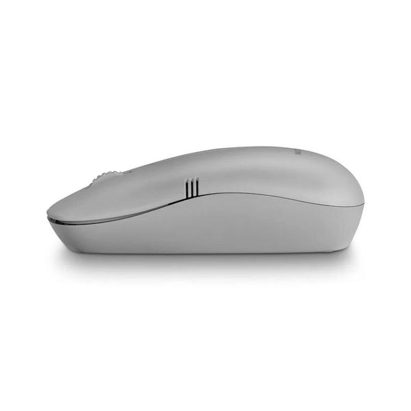 Imagem de Mouse Sem Fio Lite 2.4GHZ 1200 DPI USB Cinza Multilaser - MO287