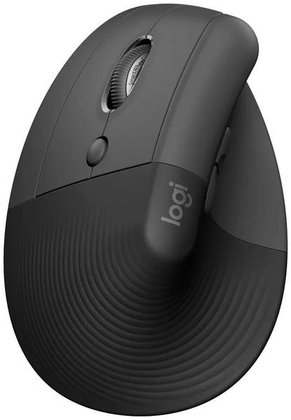 Mouse Sem Fio Logitech Lift Left Vertical Ergo Series 910-006467 Graphite Imagem de Mouse Sem Fio Logitech Lift Left Vertical Ergo Series 910-006467 Graphite