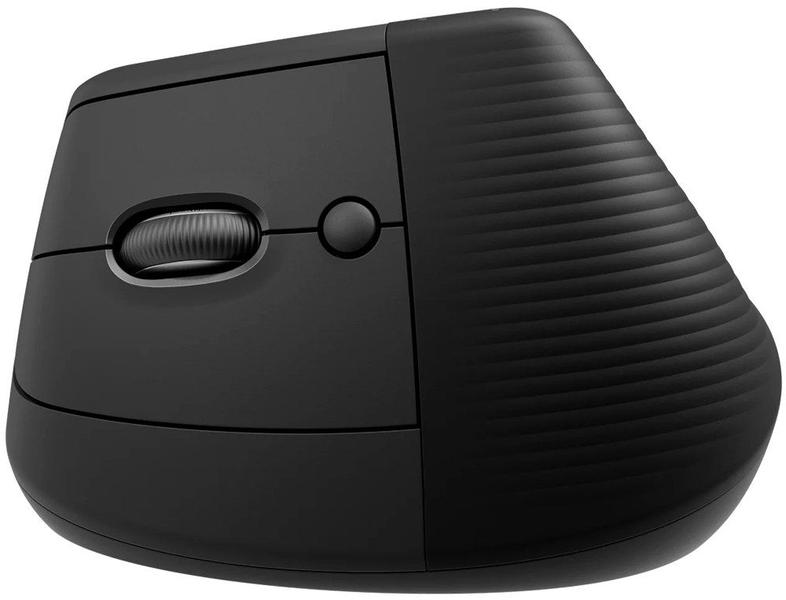 Mouse Sem Fio Logitech Lift Left Vertical Ergo Series 910-006467 Graphite Imagem de Mouse Sem Fio Logitech Lift Left Vertical Ergo Series 910-006467 Graphite