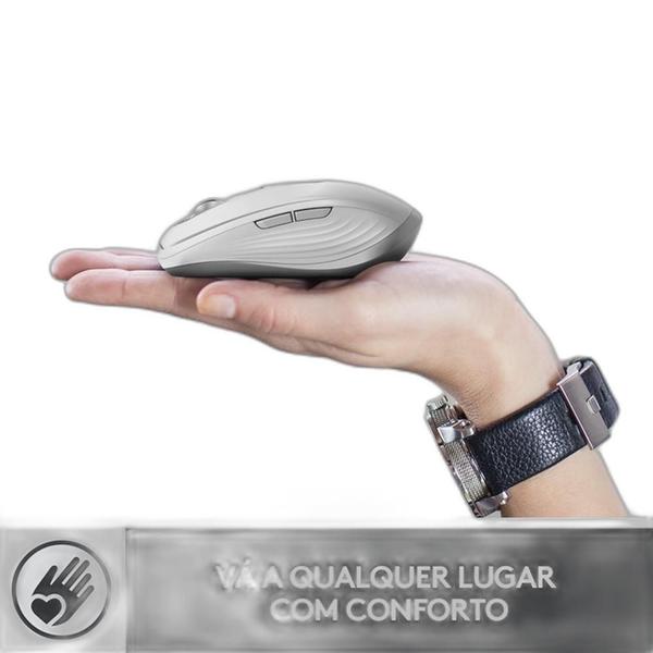 Imagem de Mouse sem fio Logitech MX Anywhere 3 USb Bluetooth Rosa