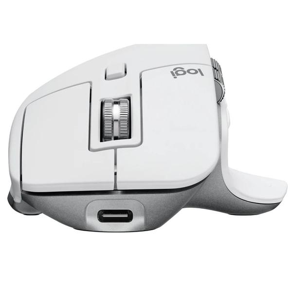 Imagem de Mouse Sem Fio Logitech MX Master 3S - Branco (910-006562)