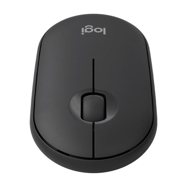 Imagem de Mouse Sem Fio Logitech Pebble 2 M350s, USB Logi Boou Bluetooth  com Clique Silencioso,  - 910-007049