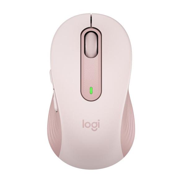 Imagem de Mouse Sem Fio Logitech Signature M650 Bluetooth Rosa 1000 DPI - 910-006251