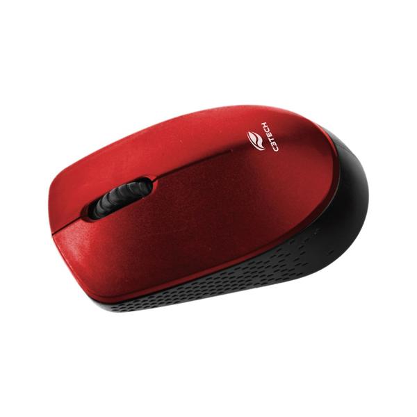 Imagem de Mouse Sem Fio M-W17RD Vermelho C3Tech