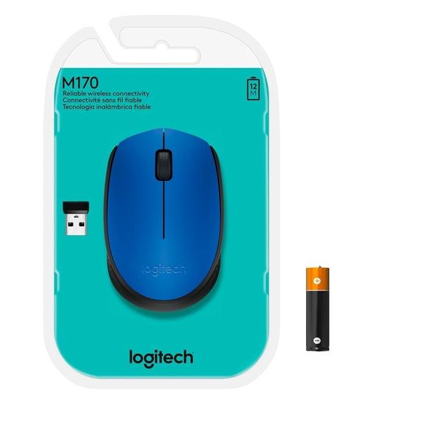 Imagem de Mouse sem fio M170 Azul Logitech