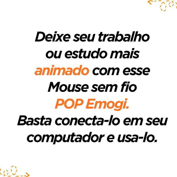 Imagem de Mouse sem fio moderno design ergonômico clique silencioso - Bright